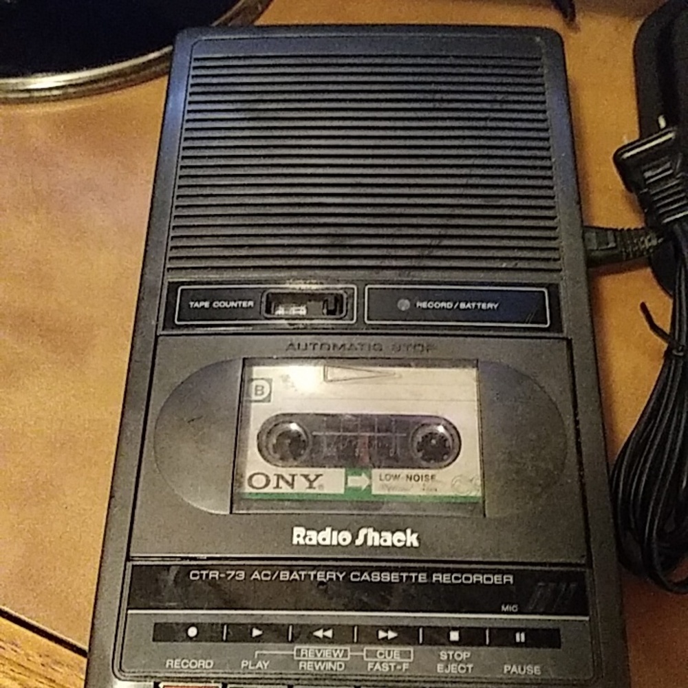 Tape recorder vintage